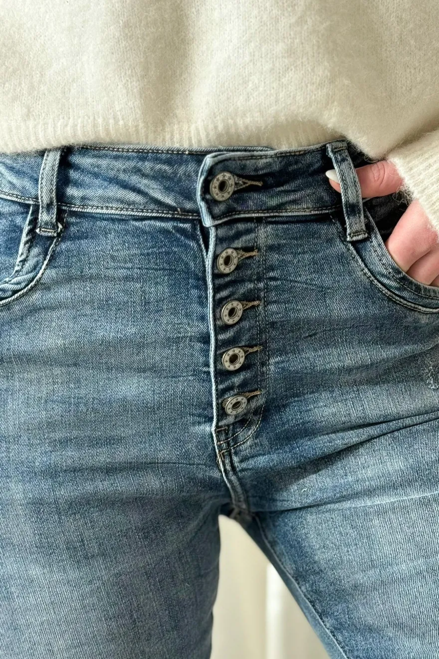 Vintage farkut, mid wash