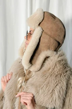 Wengen karvalakki, beige