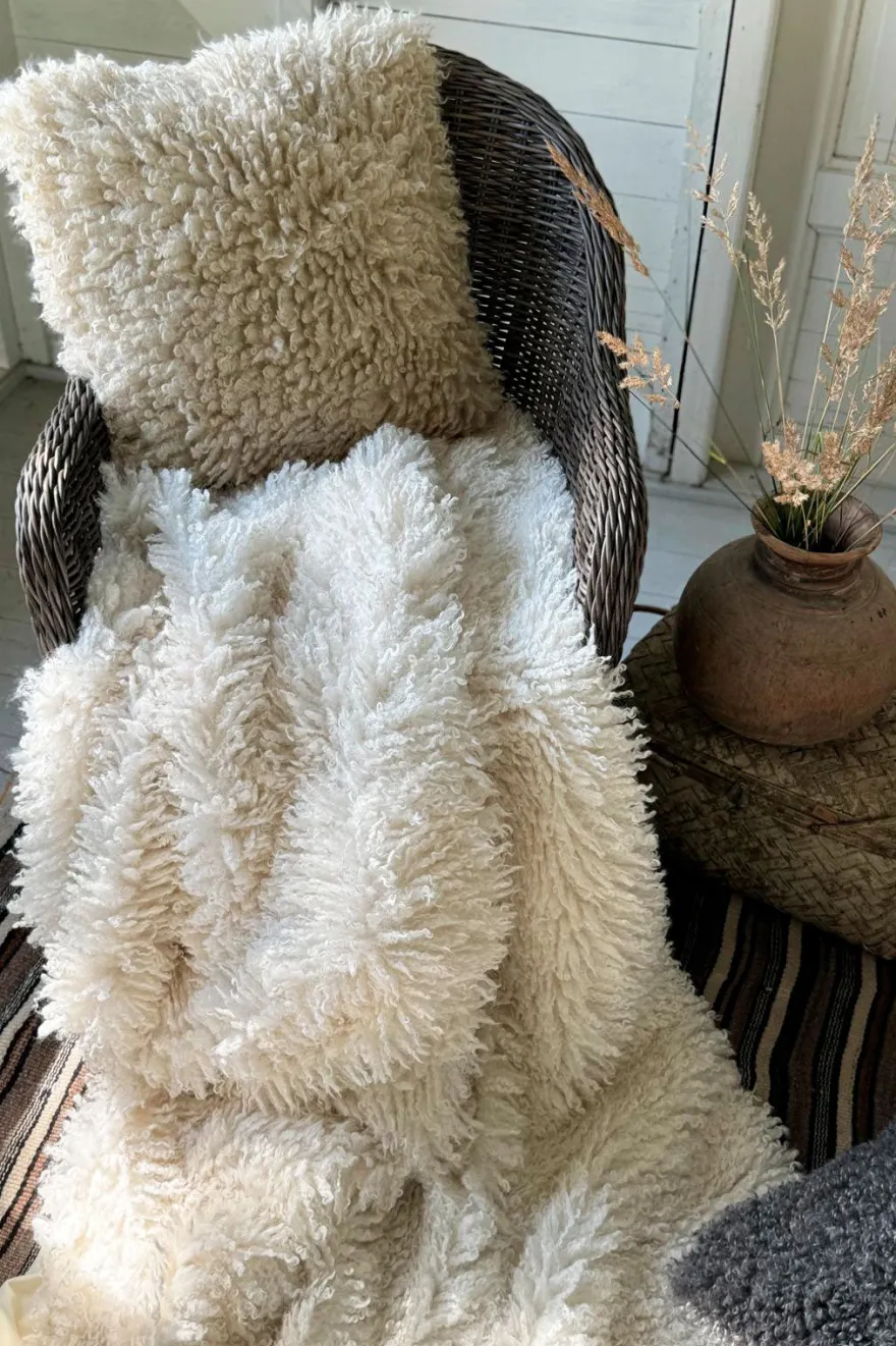 Wooly tyyny, beige